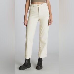 Everlane The Corduroy Wide-Leg Pant, Canvas (off-white), Size 10, NWT